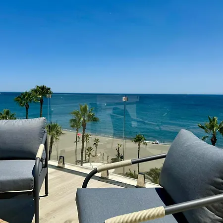 Sunnypalms - Beachfront Penthouse With Stunning Sea View Apartment Estepona